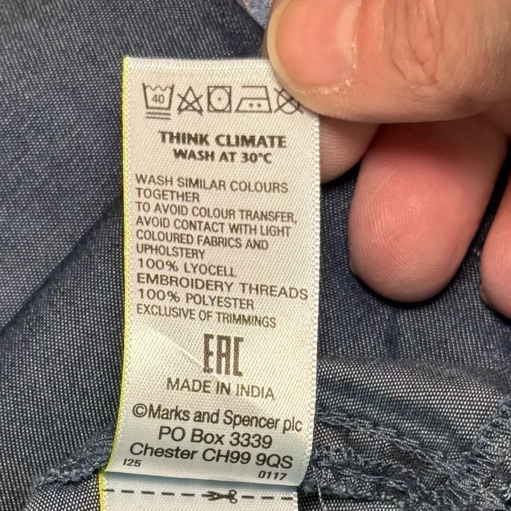 Marks & Spencer Collection Embroidered MIDI Dress 10 - Picture 14 of 15